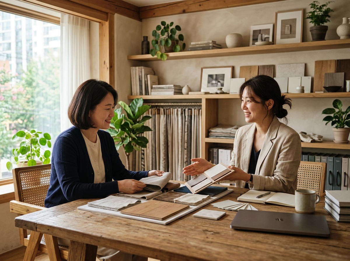 비움의 절제된 공간